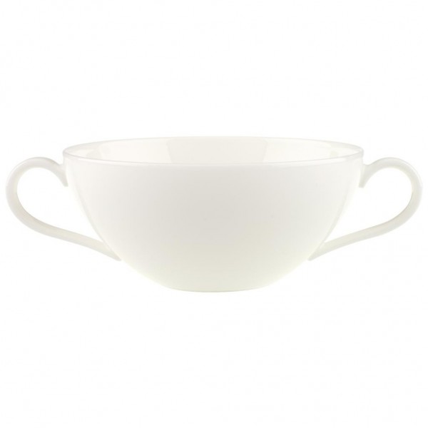 Anmut bianco tazza da brodo