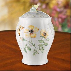 Butterfly Meadow biscottiera