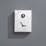 orologio da parete cucù con marmo