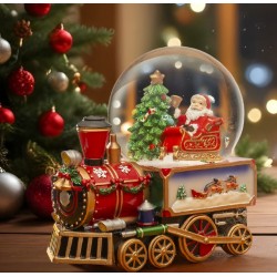 Carillon natalizio palla neve Carillon natalizio palla neve