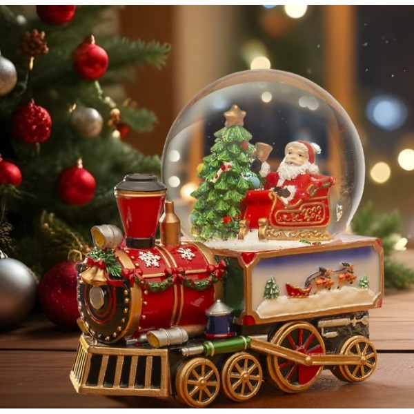 Carillon natalizio palla neve