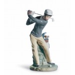 Statuetta giocatore di golf