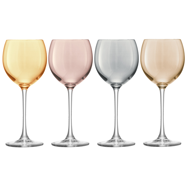 Polka calice da vino set