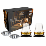 Bicchiere da whisky set on the rocks