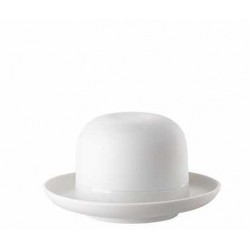 Cappello tazza bianca
